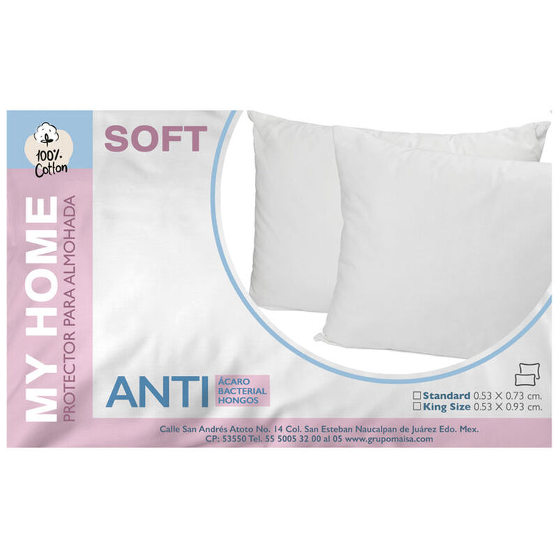 Set de almohadas y protectores image number null