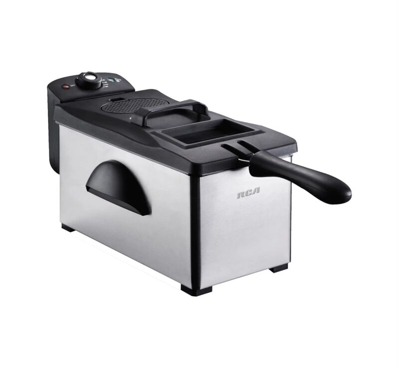 Freidora De Aceite Rca Rc-Df303 Acero Inox 3L image number null
