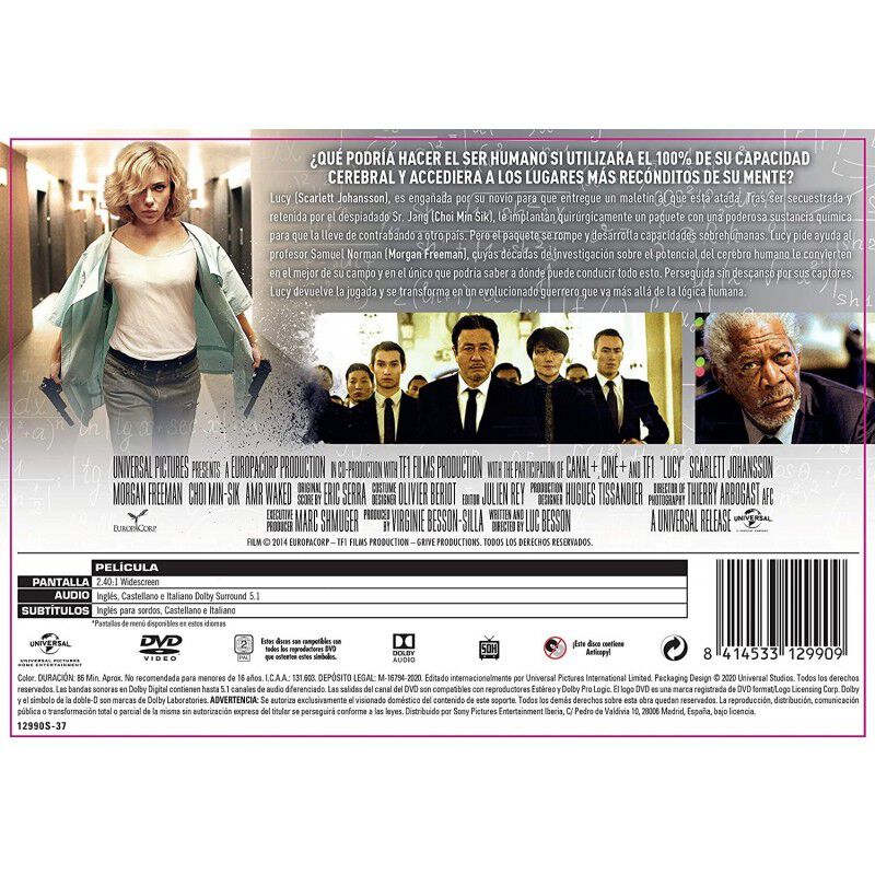 Lucy - Edici&oacute;n Horizontal (dvd) [dvd] image number null