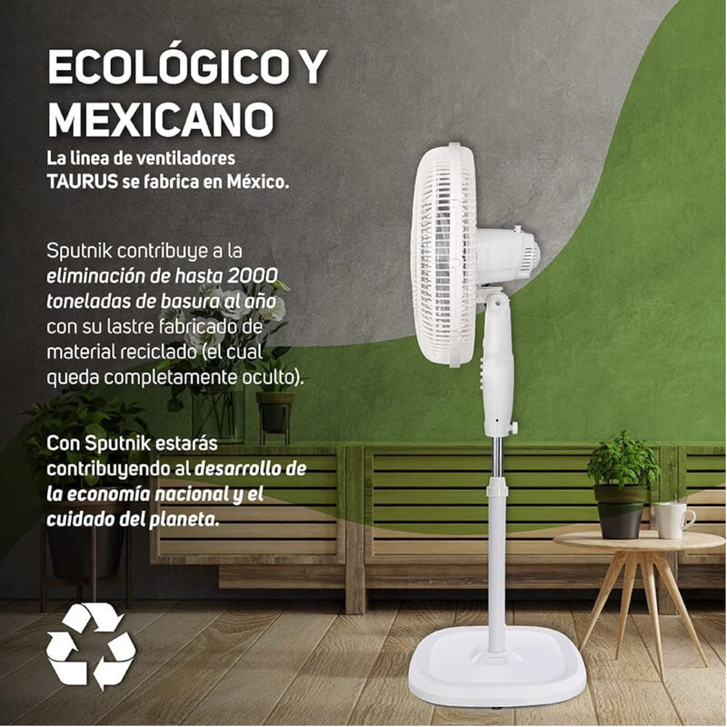 Ventilador de Pedestal y Pared 18" TAURUS 3 Vel... image number null