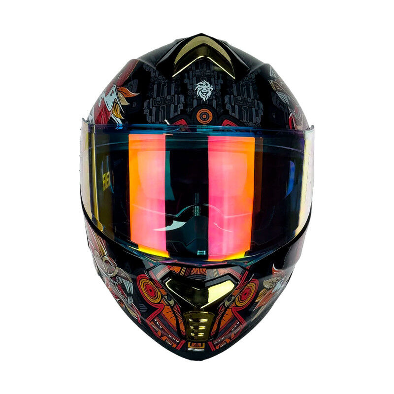 Casco Kov Thunder Quetzal Rojo Bri L image number null