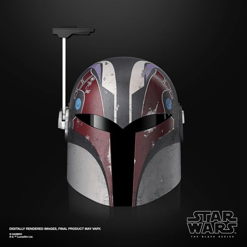 Casco Electr&oacute;nico Sabine Wren The Black Series ... image number null