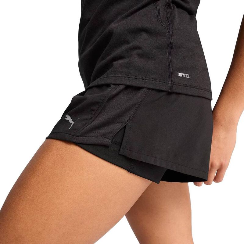 Short Puma Run Velocity 2in1 3'' Para Mujer image number null