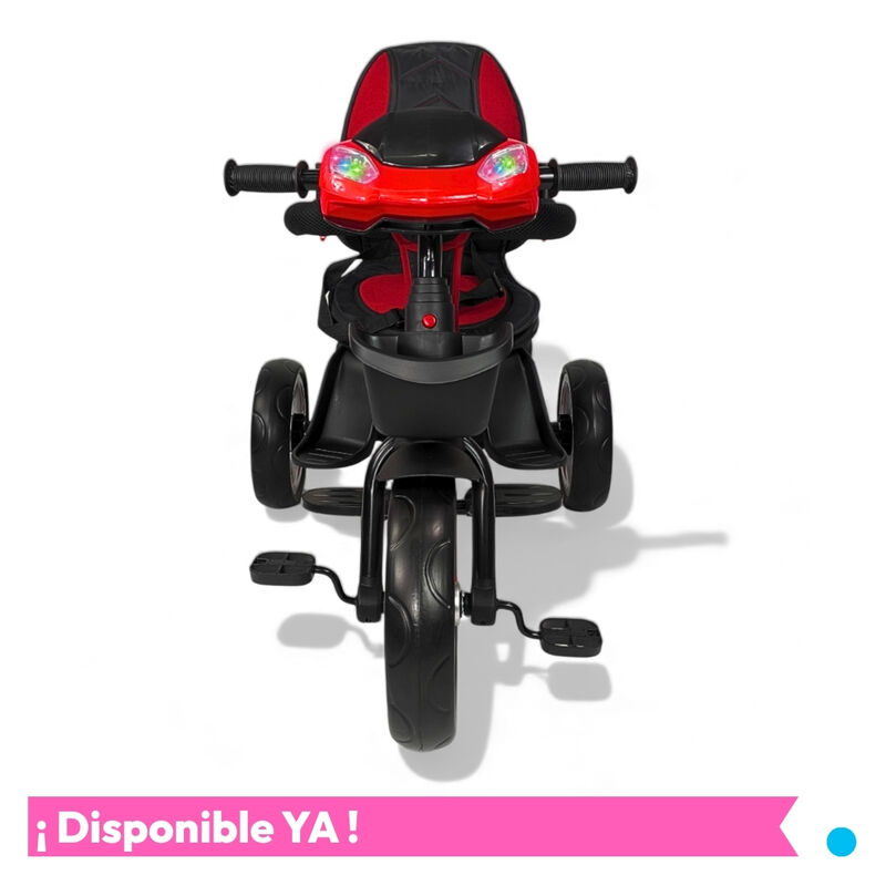 Triciclo Para Ni&ntilde;os 7 en 1 Con Luz Sonid y Asie... image number null