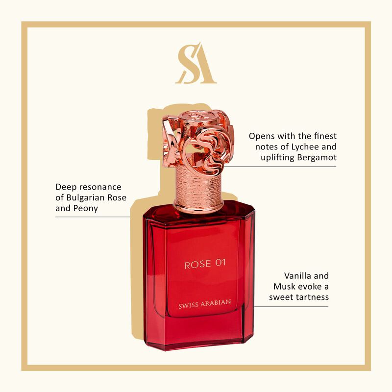 Perfume Swiss Arabian Rose 01 Eau De Parfum Par... image number null