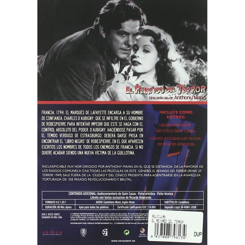 El Reinado Del Terror Dvd image number null