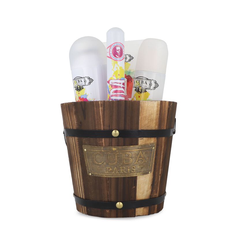 Set Cuba La Vida 4Pzs 100Ml Edp Spray/ Desodora... image number null