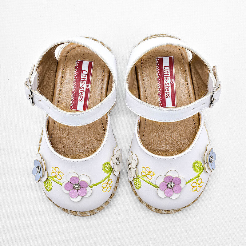 Little-steps Sandalia Para Beb&eacute; Blanco Multicol... image number null