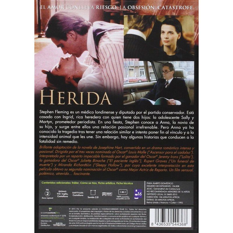 Herida [dvd] image number null