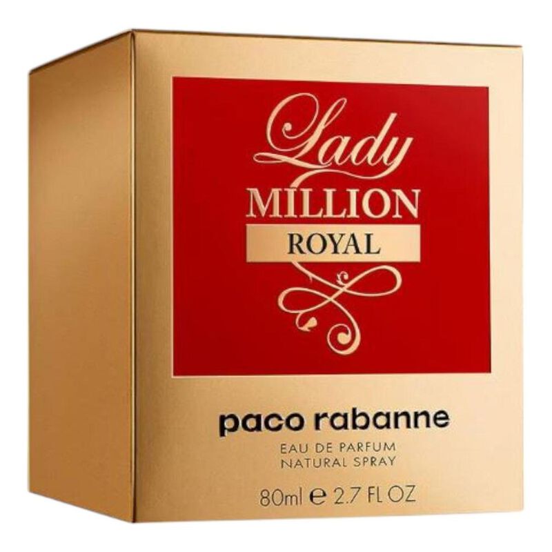 Perfume Paco Rabanne Lady Million Royal Edp 80 ... image number null