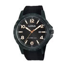 Reloj De Pulso Lorus Modelo Rh983fx9 Para Hombre Color Negro