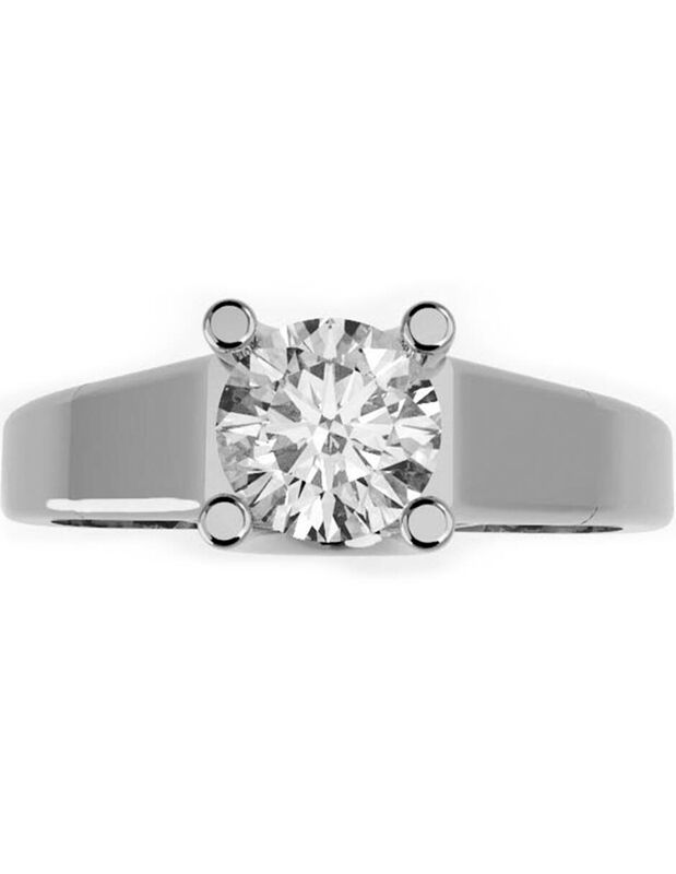 Anillo de Compromiso de 14K con Circonia Talla ... image number null