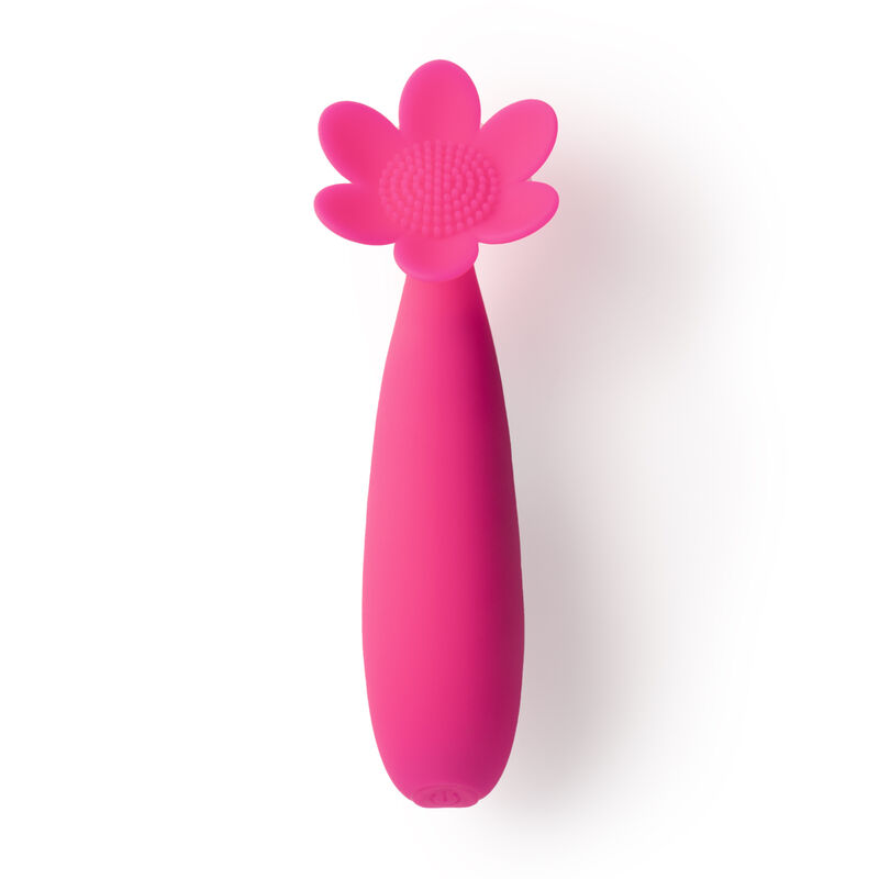 MASAJEADOR FEMENINO VIBRADOR FLOR MAGGIE ROSA image number null
