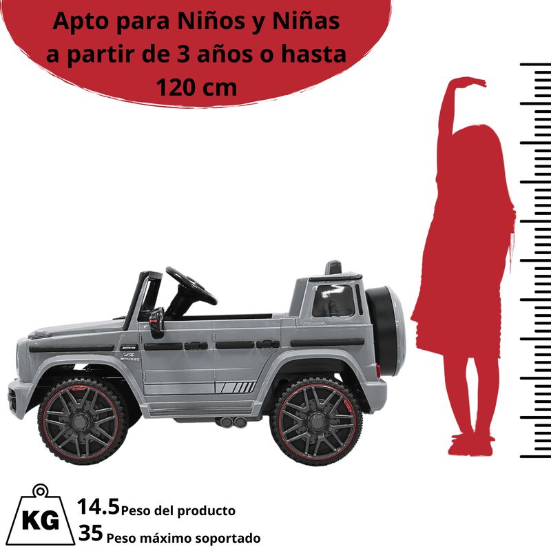 Camioneta Montable El&eacute;ctrica AMG Mercedes Benz ... image number null