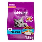Alimento Seco Para Gatos Pescado 1.5kg Whiskas