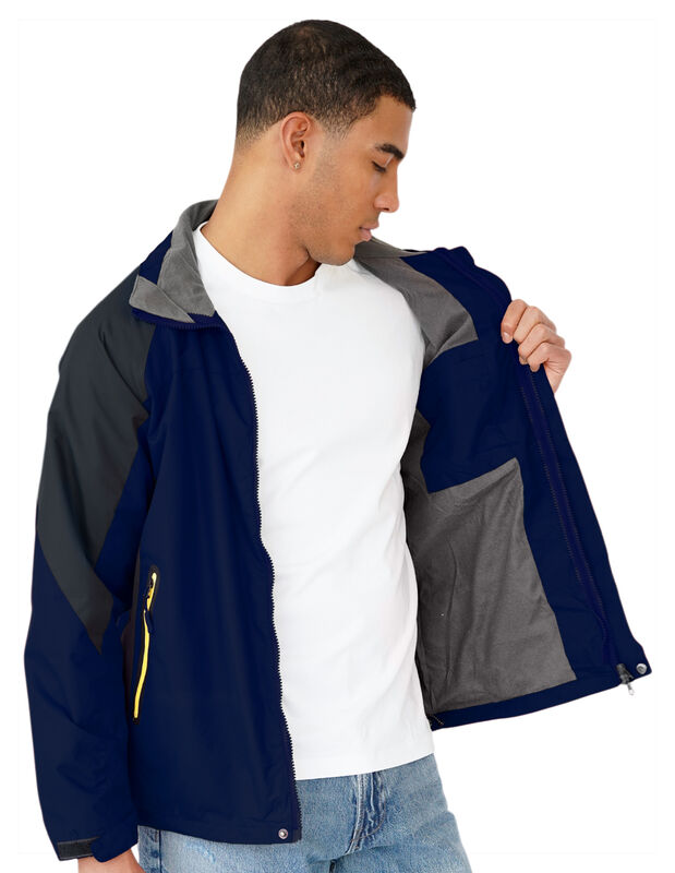 Chamarra Unisex Impermeable Gorro Desmontable D... image number null