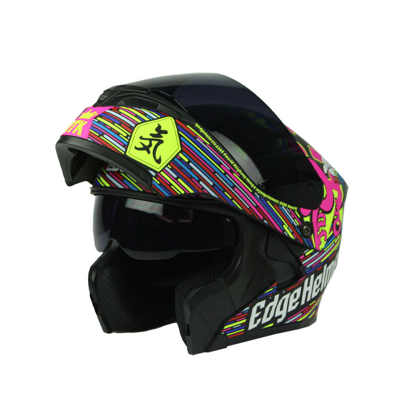 Casco Abatible Moto Racing 360 Edge Certificado... image number null