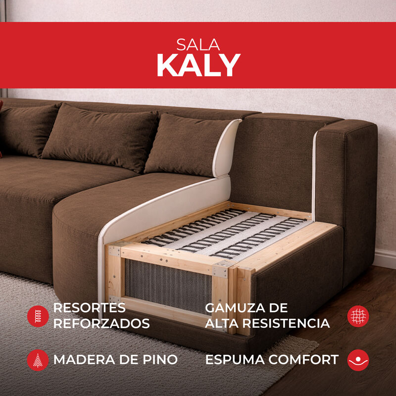 Sala Modular Kaly, Atlas Del Descanso Color Caf... image number null
