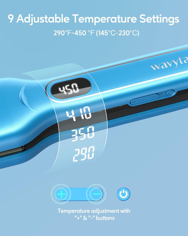 Plancha Alisadora De Pelo Wavytalk Titanium De ... image number null