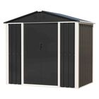 Bodega Cobertizo Exterior Contenedor Metálico 195x123x183 cm