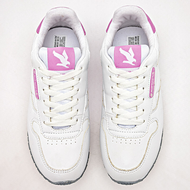American Fire Tenis Para Mujer Blanco Rosa Cod ... image number null