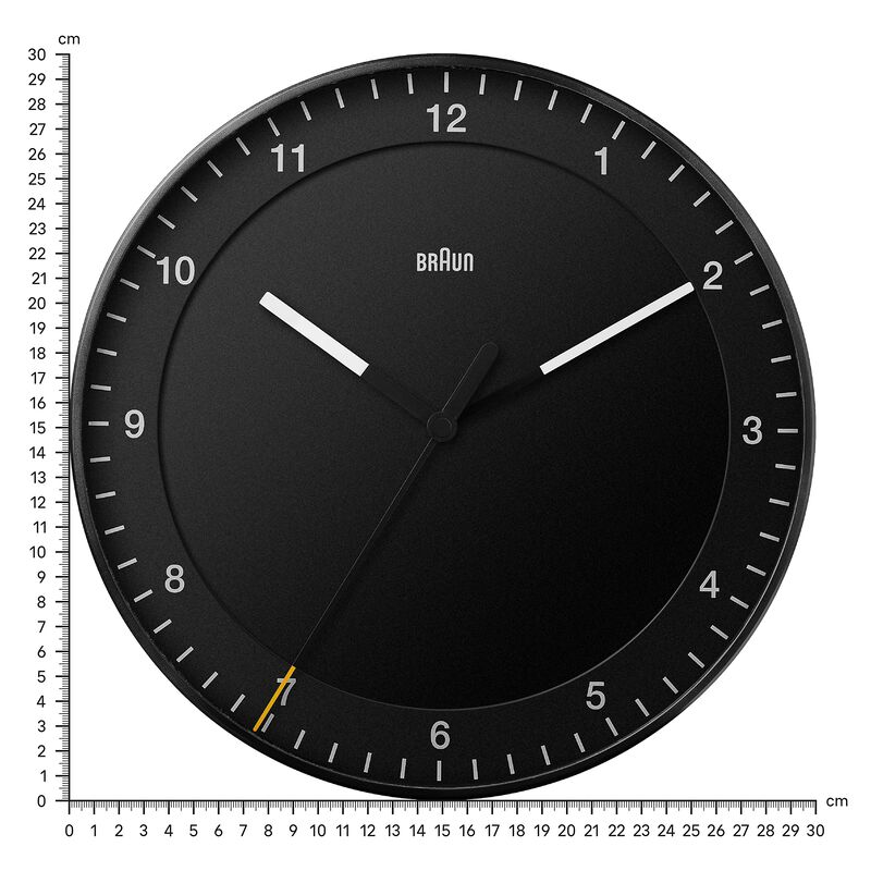 Reloj De Pared Braun Classic, Anal&oacute;gico, Silenc... image number null