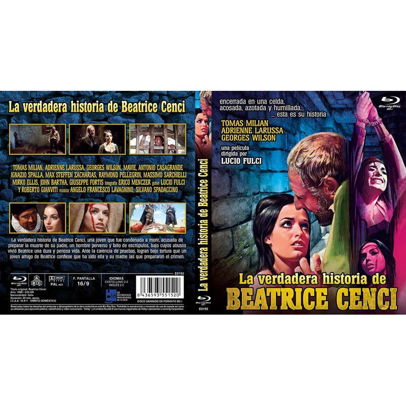 La verdadera historia de Beatrice Cenci [BD-r] ... image number null