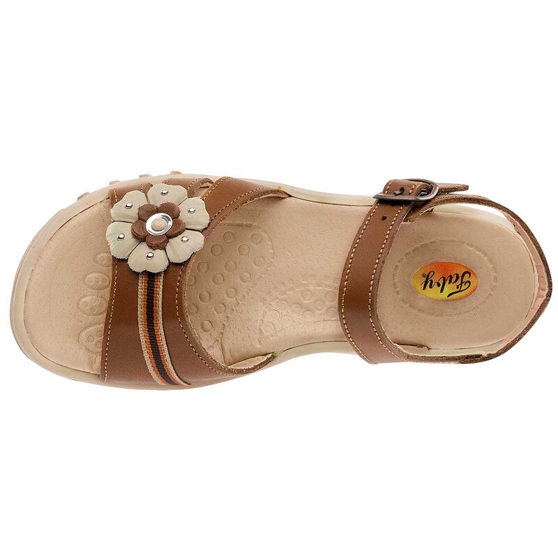 Faby Sandalia para ni&ntilde;a camel beige image number null