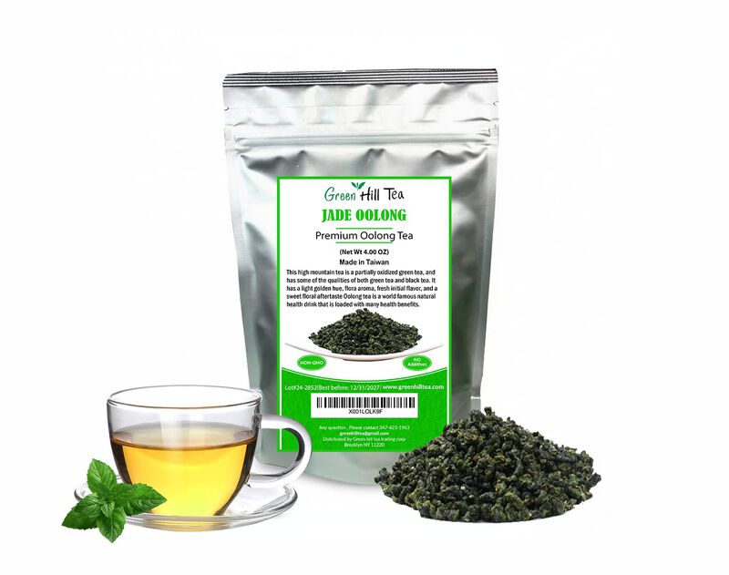 T&eacute; Greenhilltea Jade Oolong Premium 113 g (4 oz... image number null