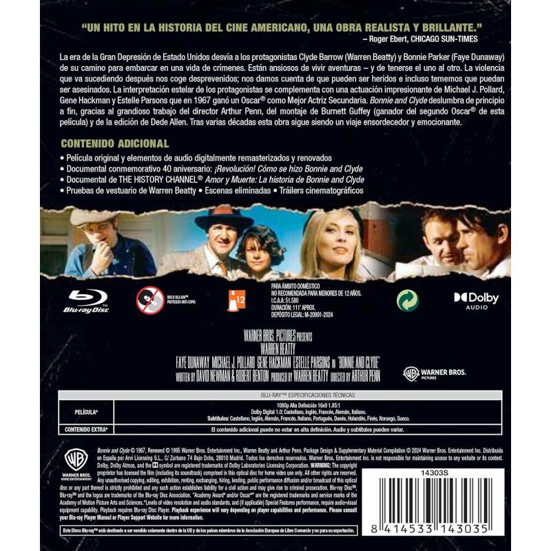 Bonnie y Clyde [Blu-ray] (1967) Bonnie & Clyde image number null