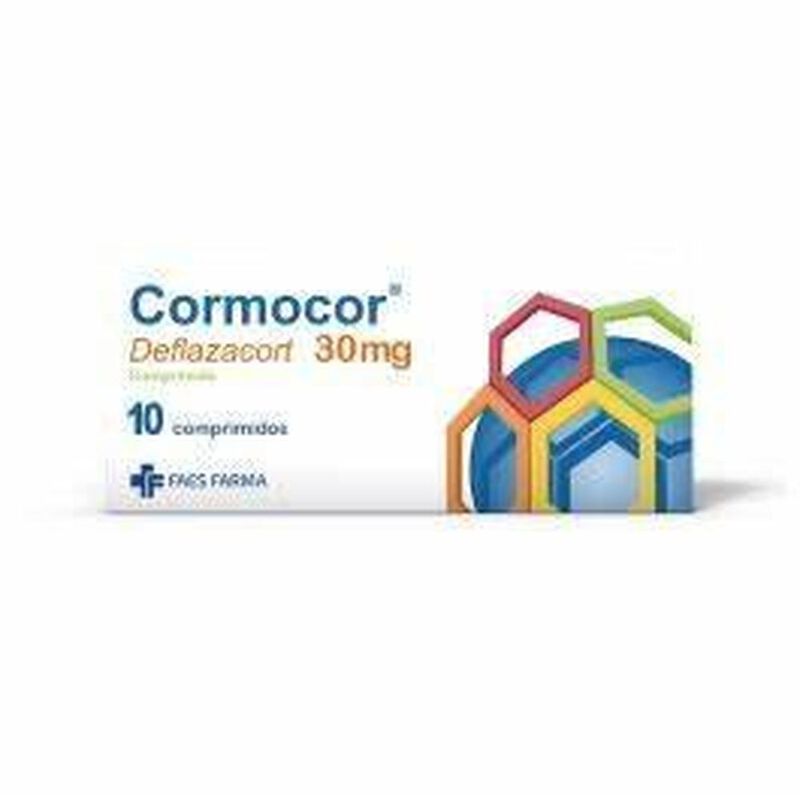Cormocor 30 mg caja 10 comprimidos image number null
