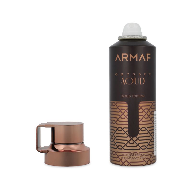 Armaf Odyssey Aoud Men 200ml Body Spray image number null