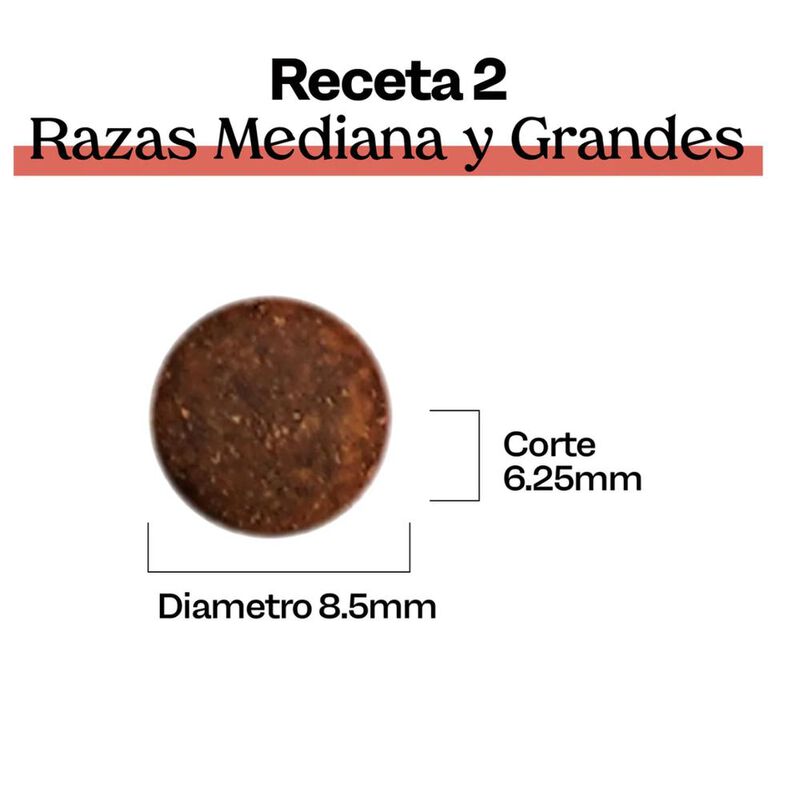 Maka Receta 2 Adulto Raza Mediana Grande 8 Kg,,... image number null