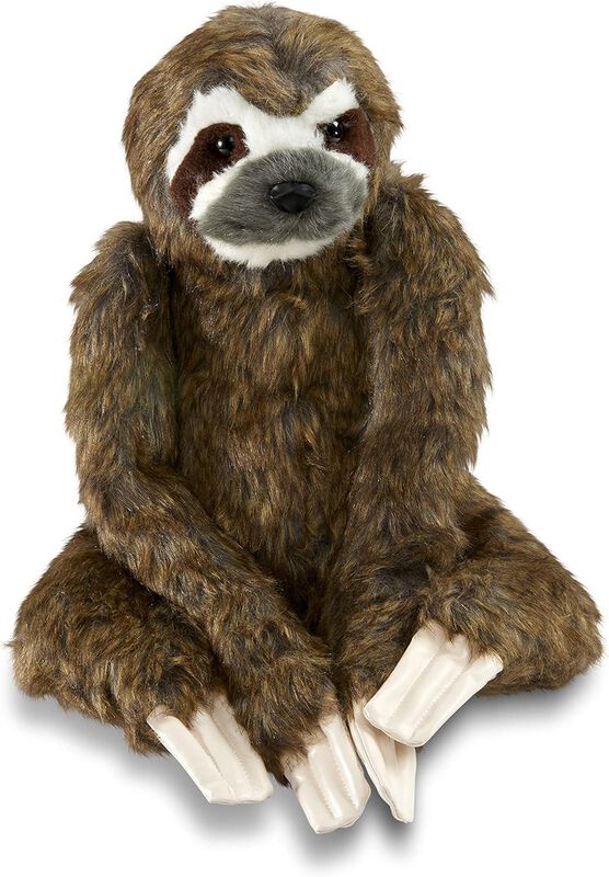 Melissa & Doug Peluche Realista De Perezoso, 14... image number null