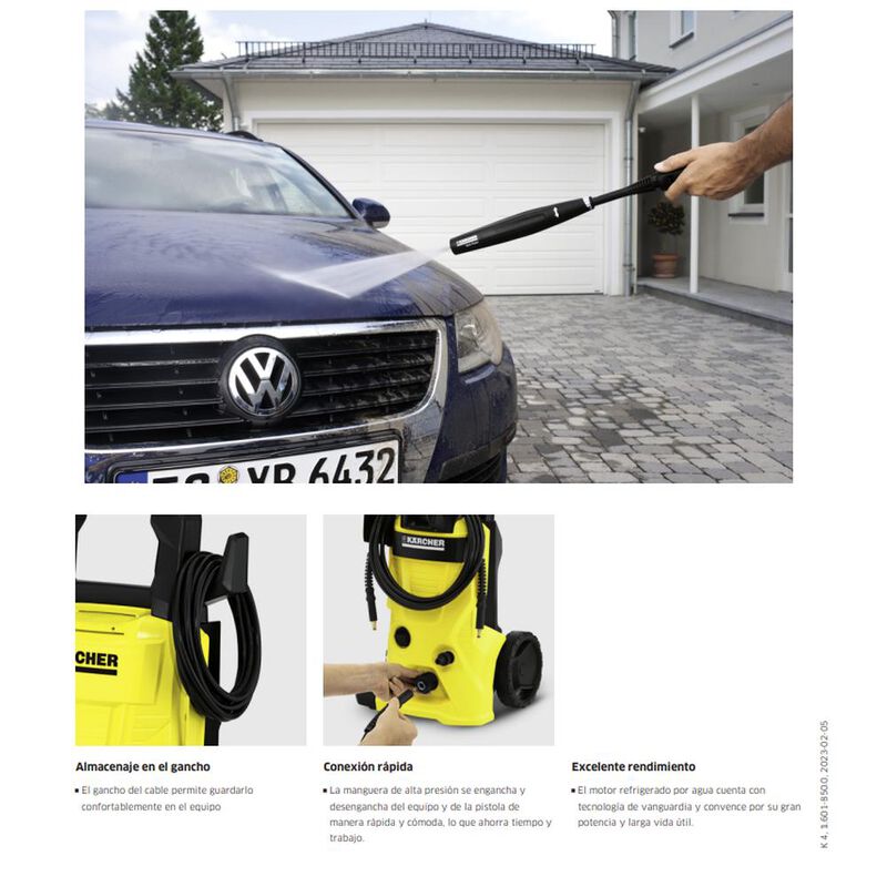 HIDROLAVADORA DE ALTA PRESION KARCHER K4MX 1800... image number null