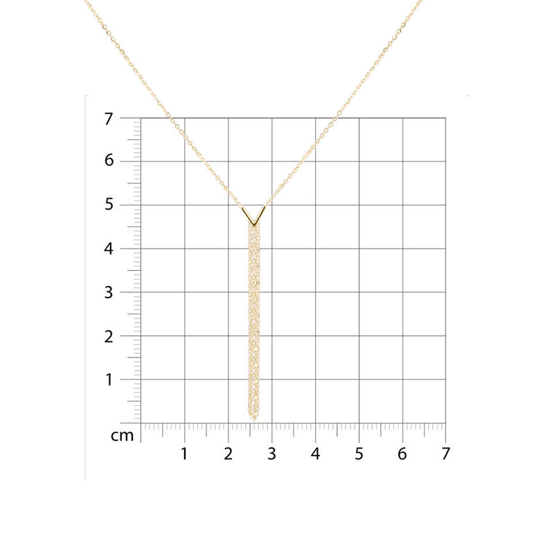 Gargantilla De Oro Amarillo 14K Con Cadena (45C... image number null