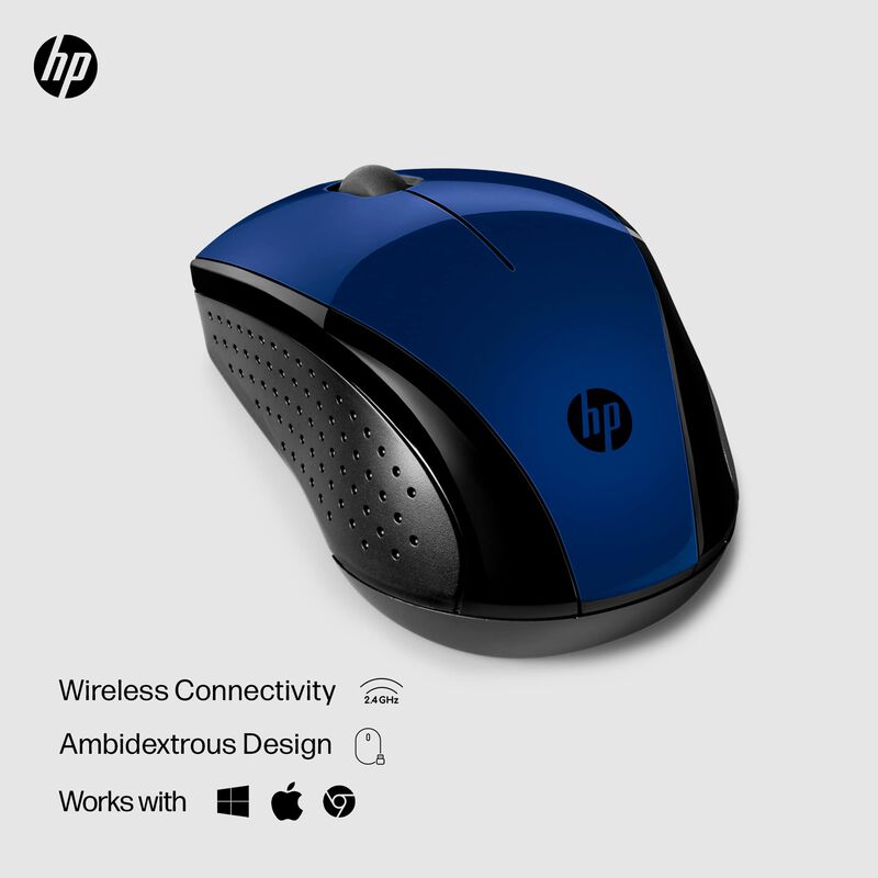 Rat&oacute;n Inal&aacute;mbrico Hp X3000 G3 Blue 1600 Dpi Con... image number null