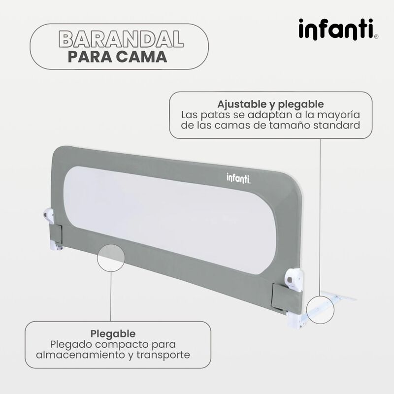 Barandal De Seguridad Para Cama  image number null