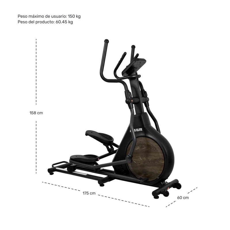 Elíptica Magnética Profesional Gym App 32 Nivel... image number null