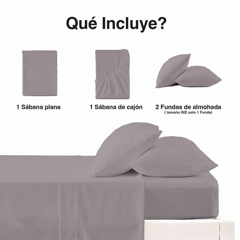 Juego S&aacute;banas King Size Liso Polo One Navy 4pzs... image number null