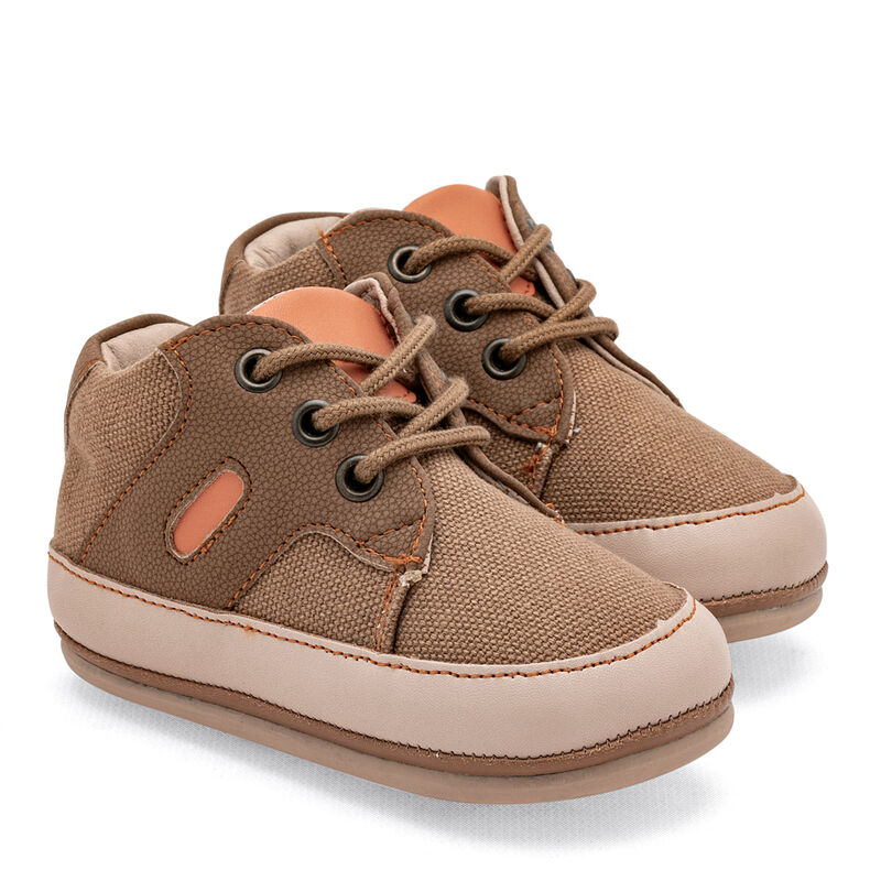 Ensueño Tenis para bebé niño camel beige naranj... image number null