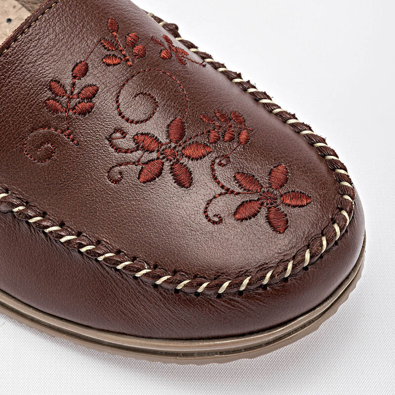 Gilardi zapato confort para mujer  caf&eacute; cod 140... image number null