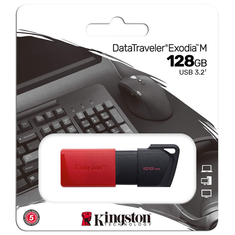 Unidad Flash USB 3.2 Kingston DataTraveler Exod... image number null
