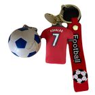 Divertido! Set Llaveros Jersey Cristiano 7 Bicho Seleccion Y Balon 2 Pack