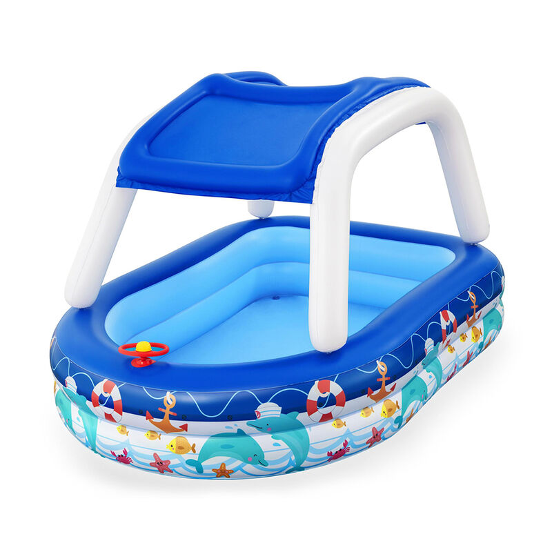 Alberca Inflable Infantil En Forma De Lancha/bo... image number null