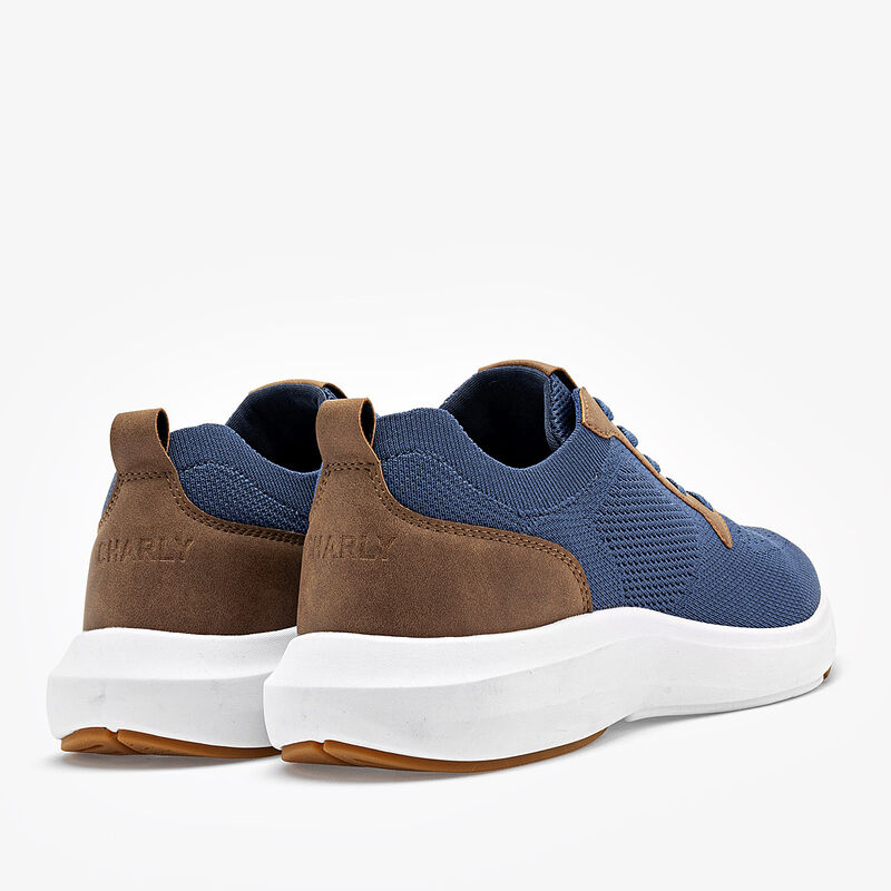 Charly tenis para hombre marino caf&eacute; cod 139713... image number null