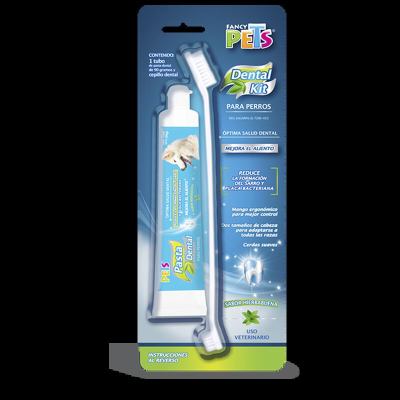 Fancy Pets Kit Dental (Pasta Y Cepillo) image number null