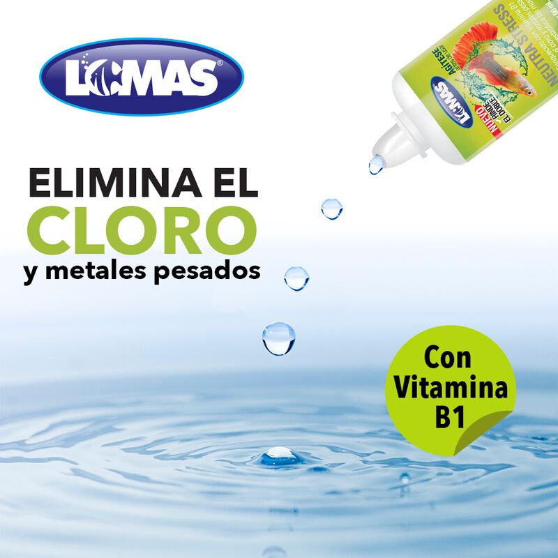 Lomas Neutra Strees Acondicionador Para Acuario... image number null