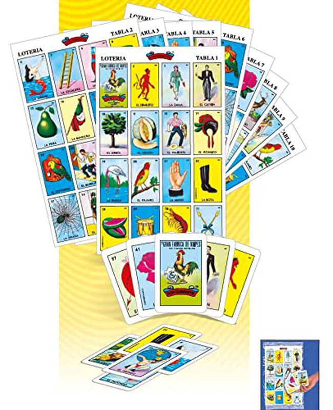 Juego De Bingo Mexicano Loteria Don Clemente Co... image number null