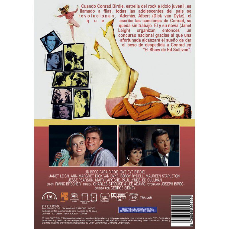 Un Beso Para Birdie [dvd] (1963) image number null